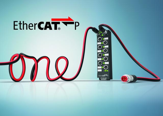 EtherCAT P – Ultra-fast communication and power in one cable