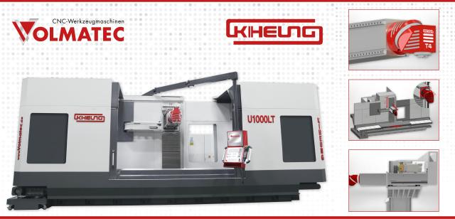Universal-CNC-Bettfräsmaschinen – KIHEUNG KNC - LT Serie