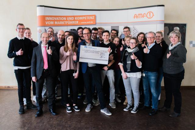 La fundación Stiphtung Christoph Sonntag se alegra del donativo de más de 15.500 euros de los aprend