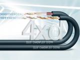 Nueva generación de cables de datos Chainflex® con recubrimiento externo de TPE para los radios pequeños de 4 x d.