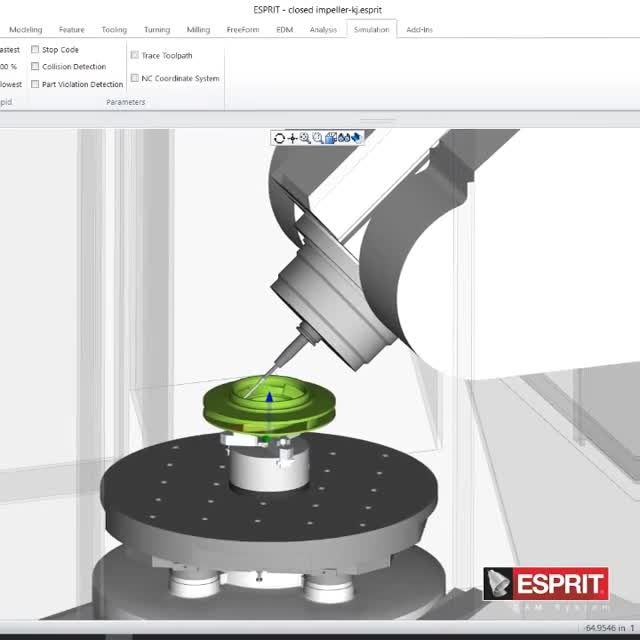 esprit cad cam